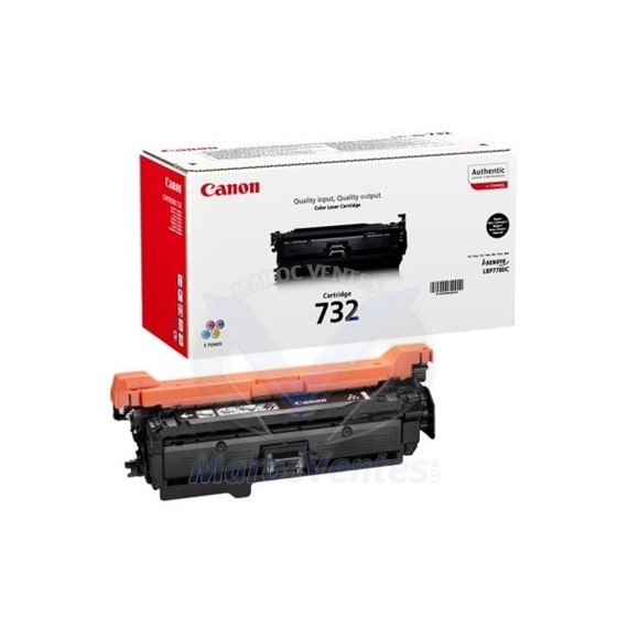 TONER CANON 732 NOIR 6100 PAGES 6263B002AA